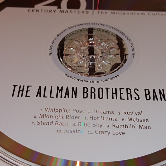 The allman brothers band CD - Picture 5 of 5